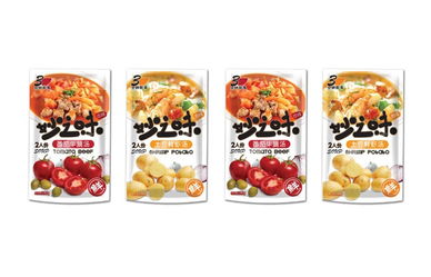 妙之味濃湯食品包裝設(shè)計(jì)中的電子產(chǎn)品元素融合與創(chuàng)新
